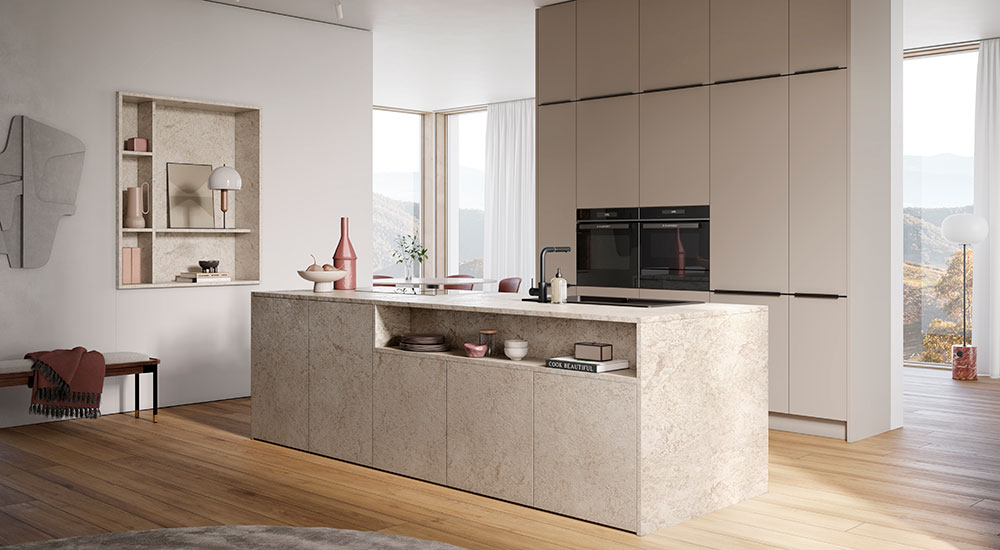 Häcker Kitchens Granite Doors