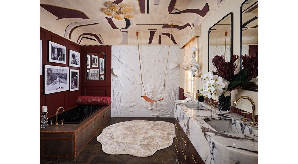 extravagant primary bath by Laure nell