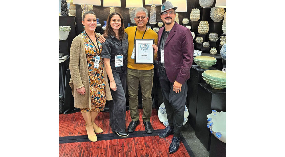 IFDA NY NOW - Best in Show for Lighting went to Continental Home