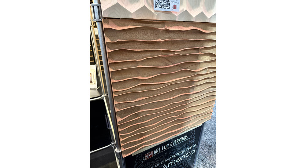 sculpted wall panel by art for everyday