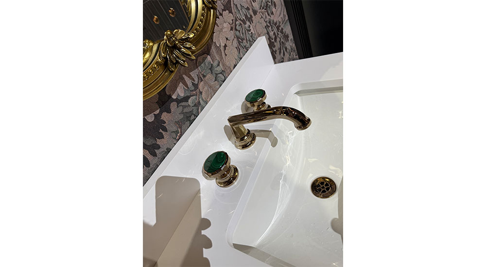 brizo malachite faucet handles