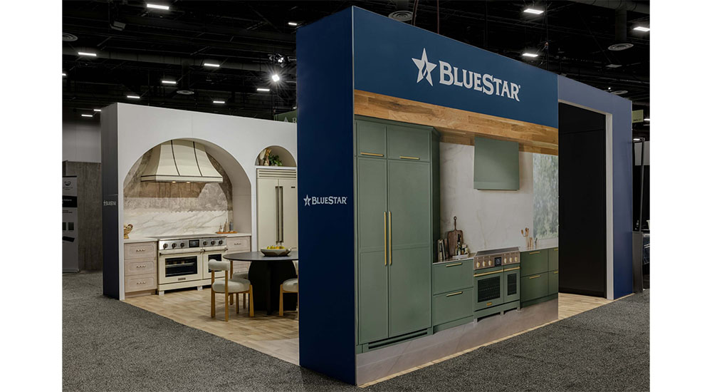 bluestar booth at kbis 2025 design by tineke triggs