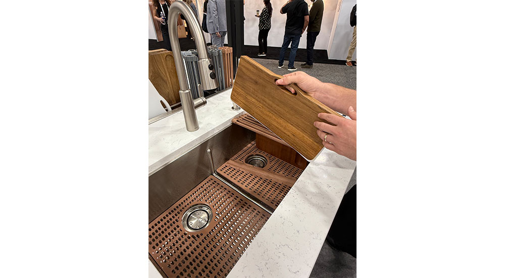 karran wooden kitchen sink divider