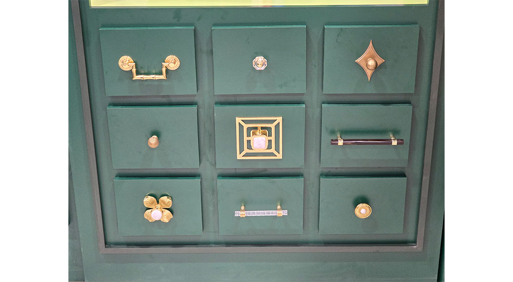 modern matter decorative hardware sample board Product Picks From KBIS 2025
