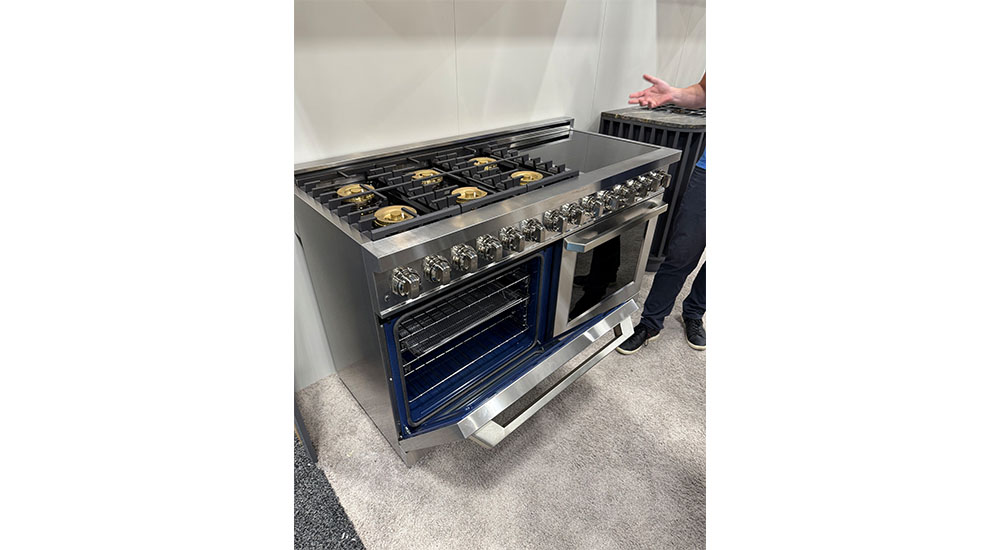 Pitt cooking gas induction combo range