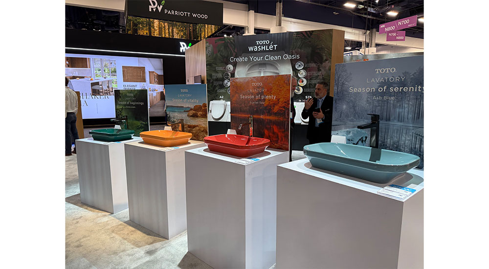 toto colored sinks kbis 2025