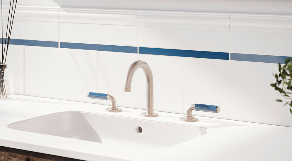 California Faucets Porcelain Handles