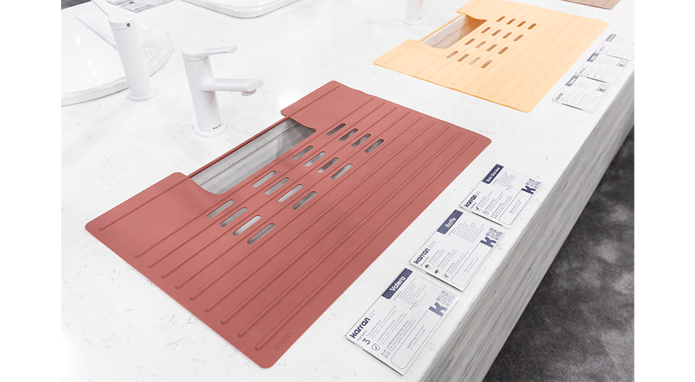Karran silicone sink mat at KBIS 2025 in review