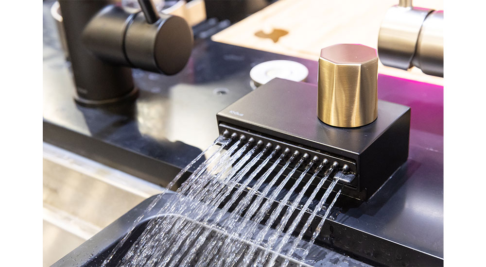 Kraus waterfall photo at KBIS 2025 in review