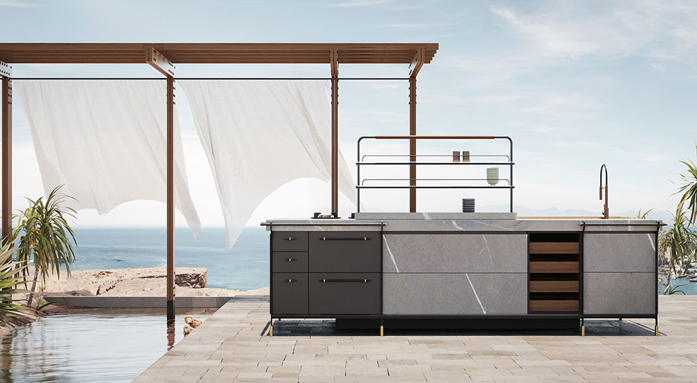 SCIC Italia Canossa Outdoor Kitchen