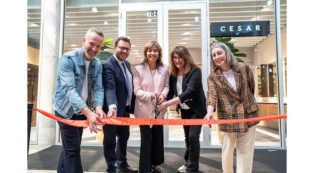 cesar Miami ribbon cutting