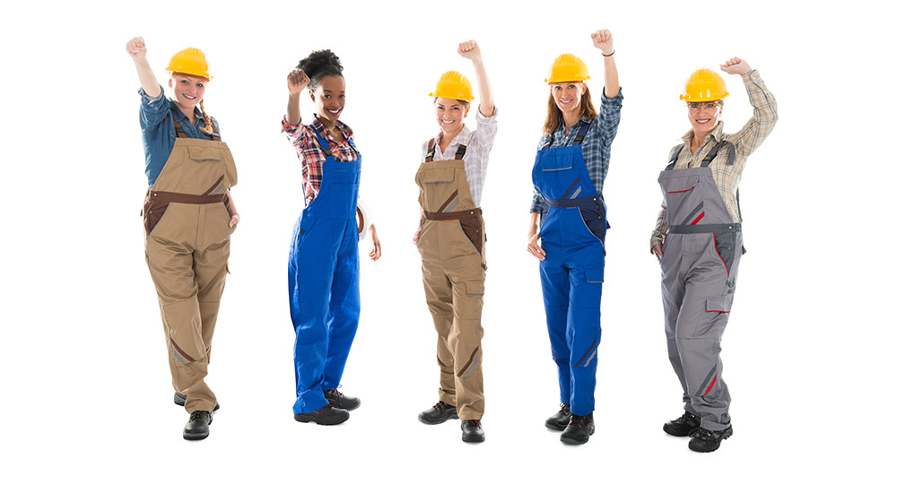 women carpenters and skilled tradespersons