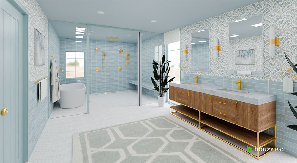 Astrology-Inspired 3D Floor Plan with Houzz Pro