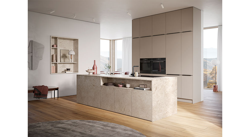 Häcker Kitchens Granite Surfaces Beige