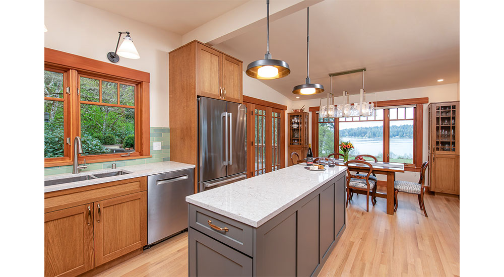 Molly McCabe kitchen for today's cabinet and storage trends