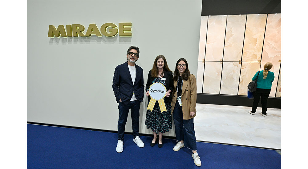 Coverings 2025 Best Booth Awards Mirage