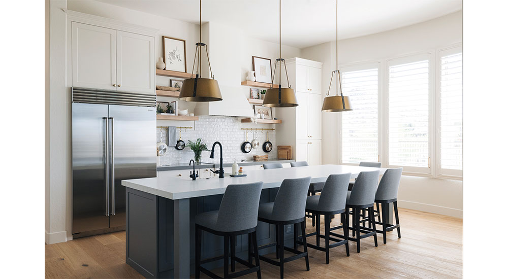 personalization opportunities abound in this kitchen designed by Tanna Edler