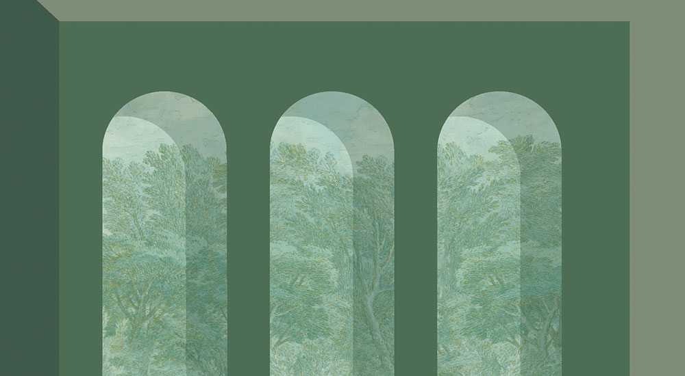 Spaghetti Wall Portico