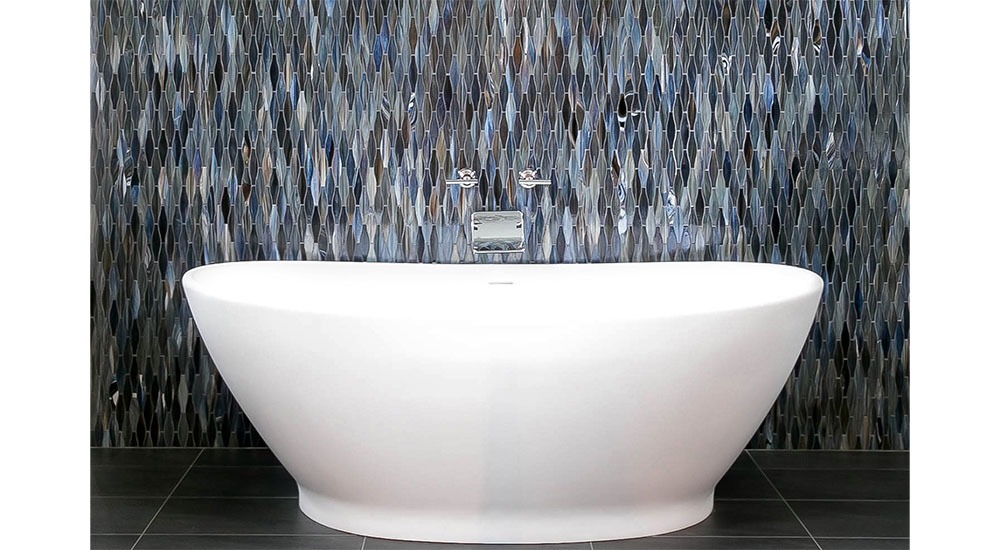 mosaic tile bathtub