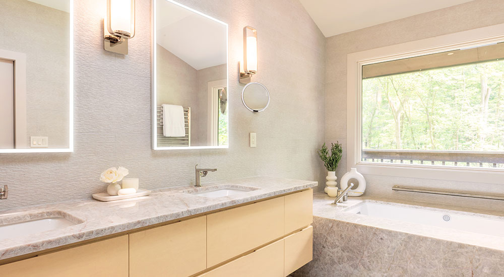 Before & After: Pushing the Envelope in a Primary Bath