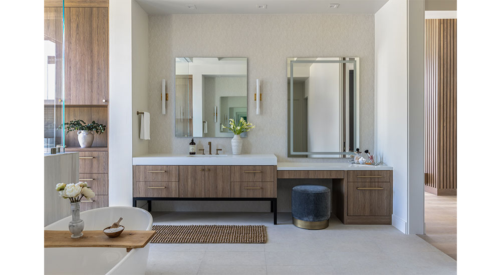 primary bath retreat by Rachel Hills of The Hills Group