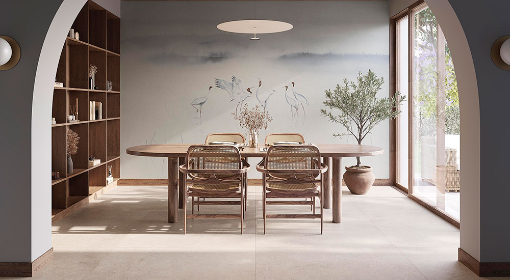 L'Antic Colonial Skins Wallpaper Art Cranes