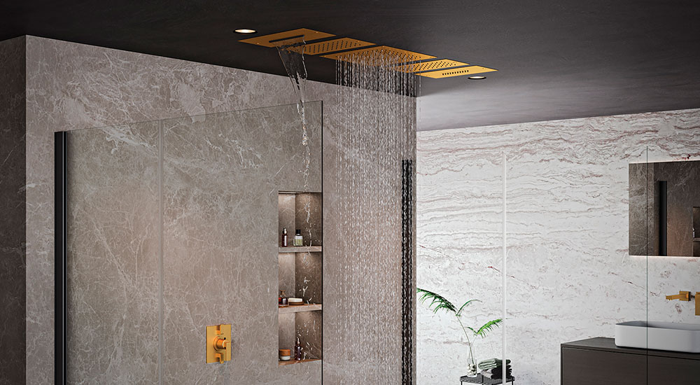 California Faucets Rainscape Shower Collection