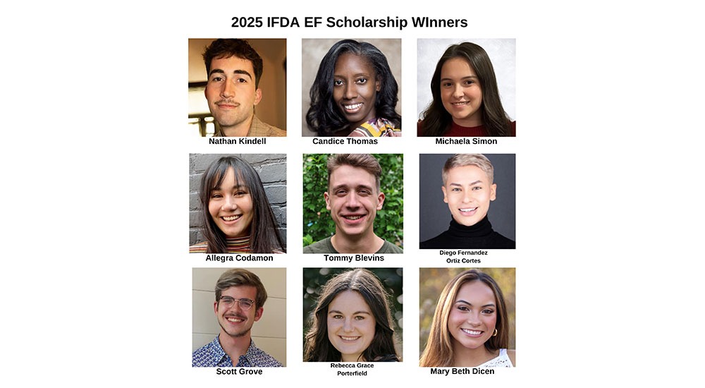 IFDA's Educational Foundation 2025 Student Scholarship Winners 