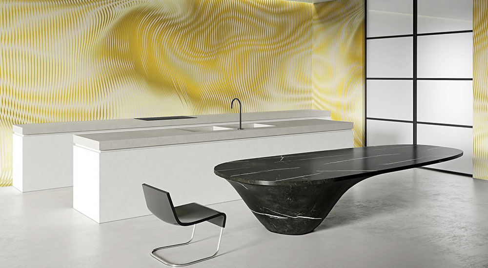 Wall/Pepper Immersive Surfaces by Karim Rashid