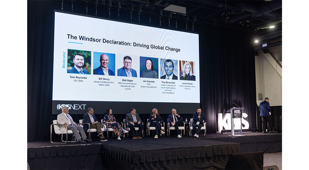 water safety panel at kbis