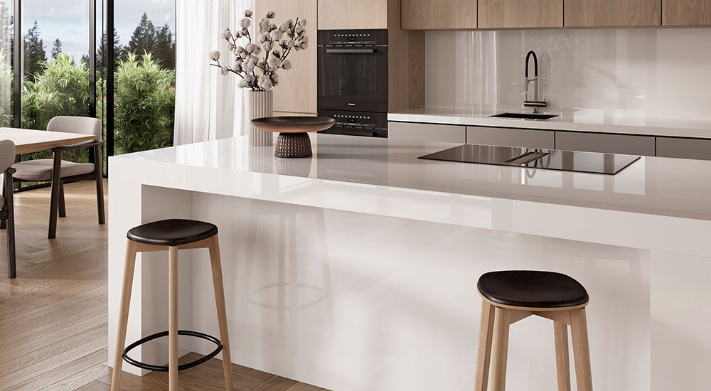 Neolith Lux Polished White Surface