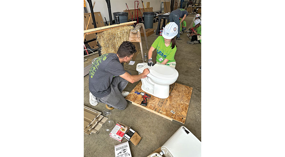 Oatey Co. Plumbing Workshop at Girls Construction Camp
