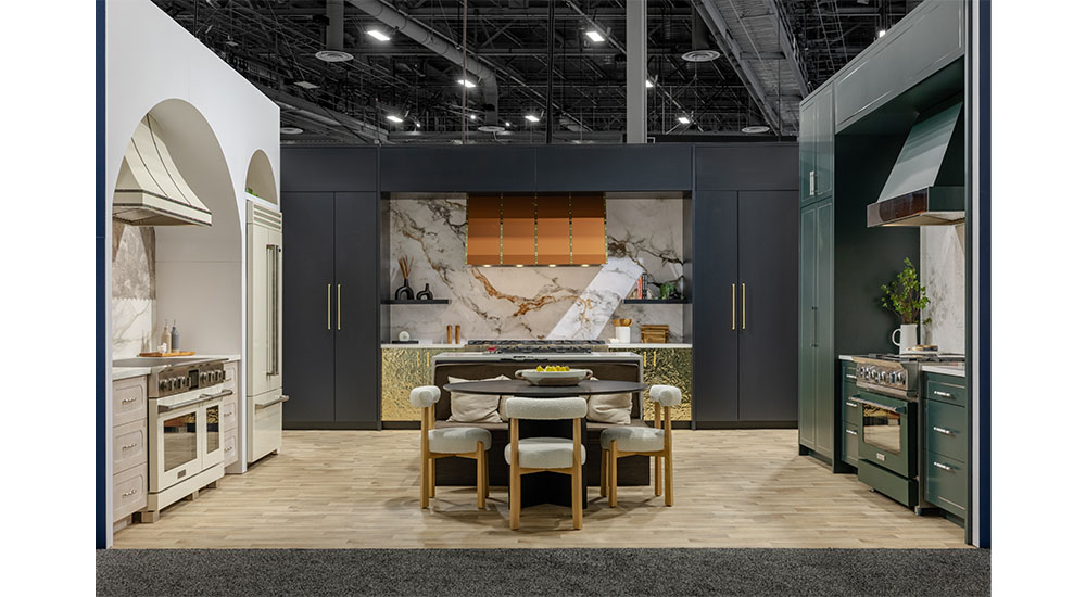 bluestar booth at kbis trade show