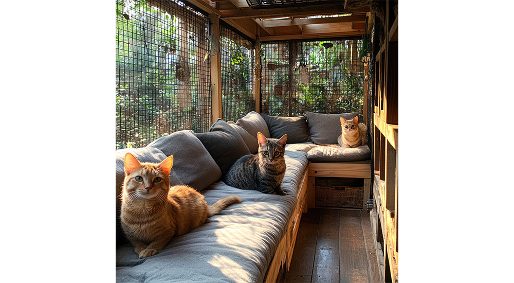 pet friendly design idea catio