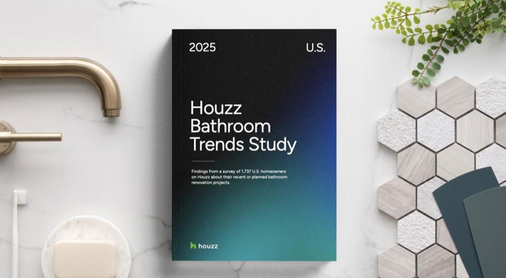 Houzz 2025 US Bathroom Trends Study