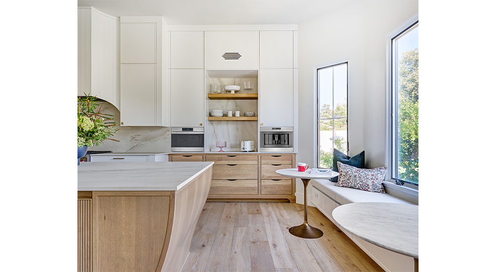 kitchen with coffee nook