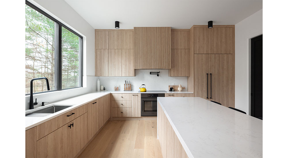 zen kitchen cooking wall