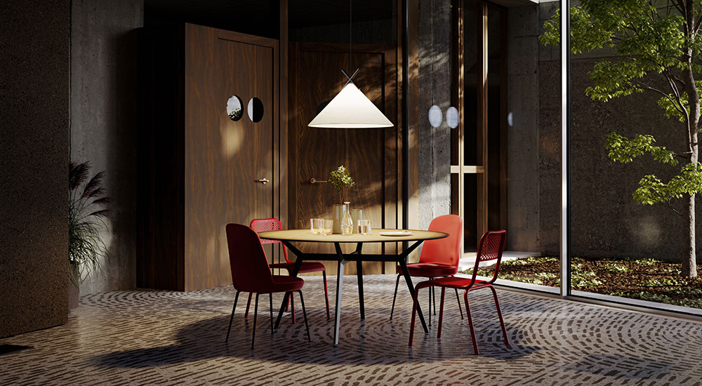 Diesel Living with Lodes Cross Pendant