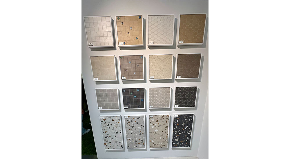 cersaie terazzo look tile