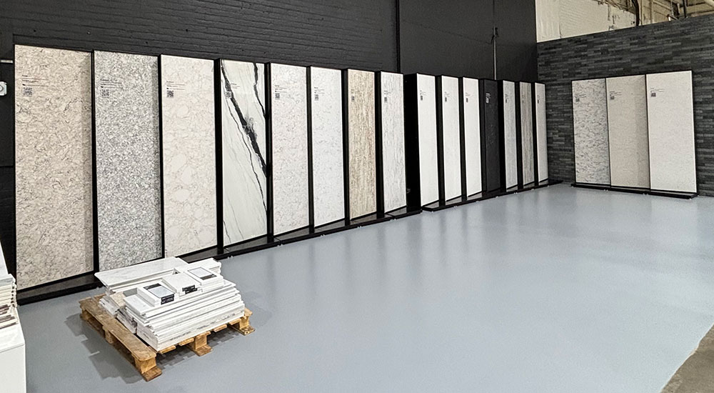 LX Hausys America Showroom Genrose Stone & Tile Long Island