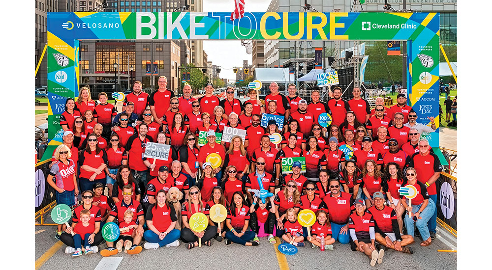 Oatey Co. VeloSano Partnership Bike to Cure