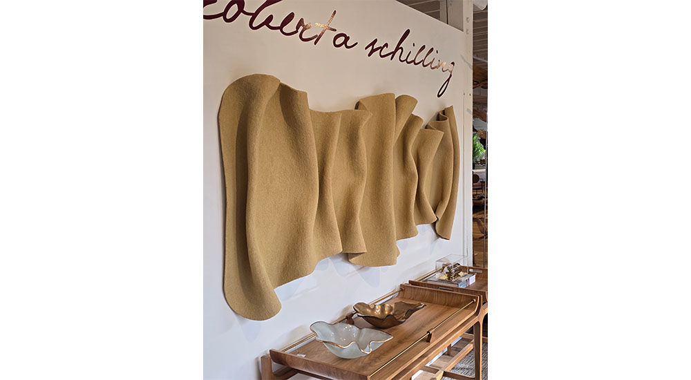 soft wall sculpture at high point