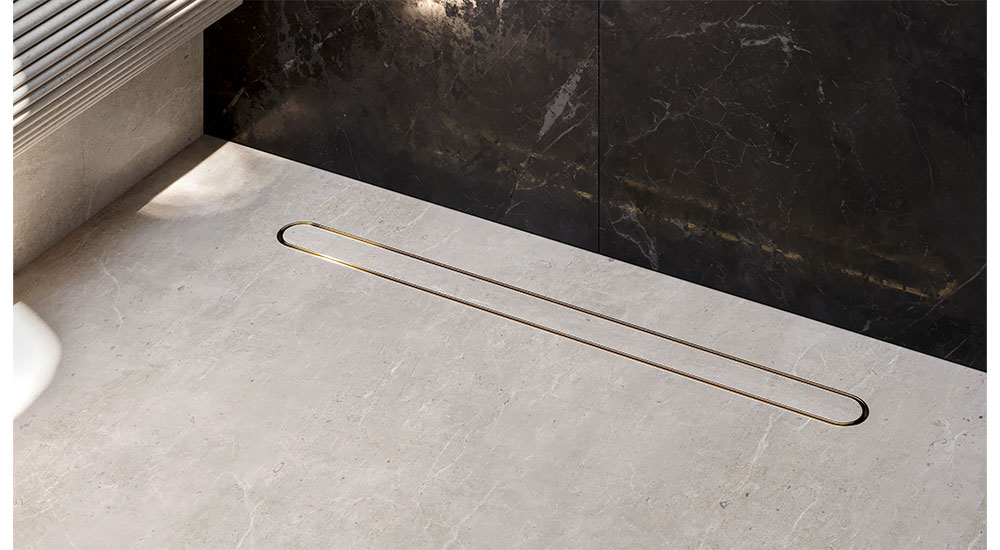 infinity linear drain disco rectangle