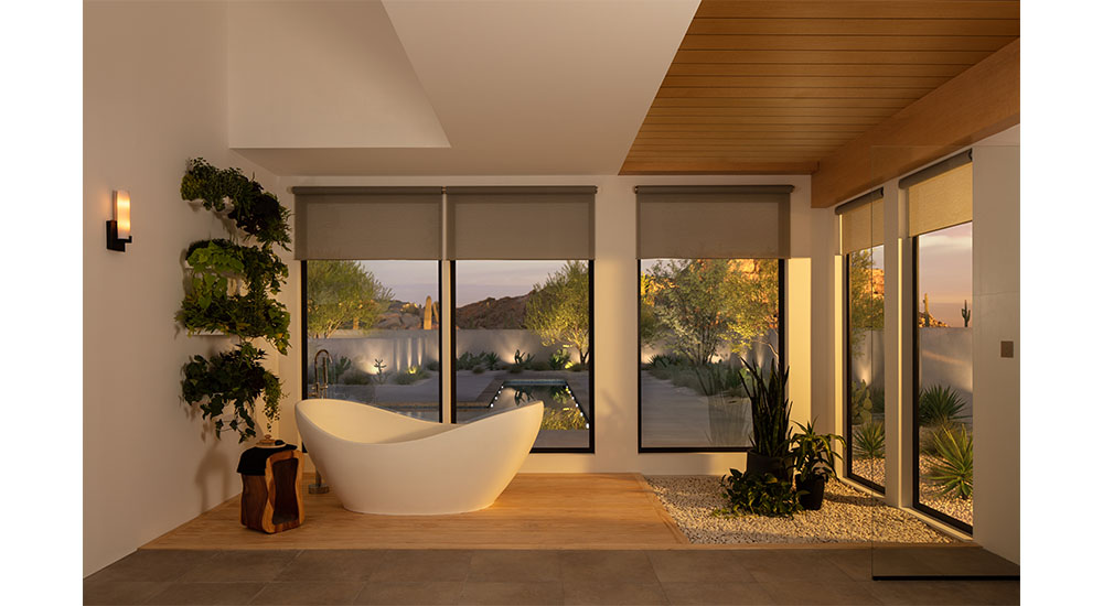 bath motorized shade