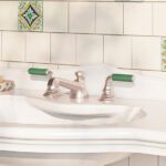 California Faucets Green Porcelain
