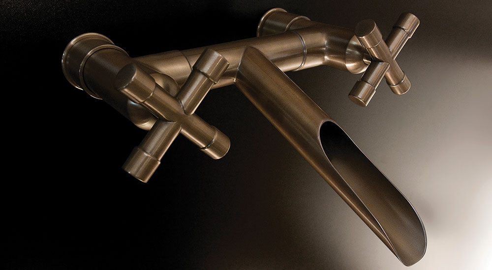 Sonoma Forge Wall-Mounted Faucets