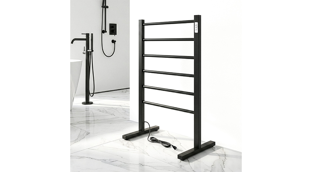 WarmlyYours Ibiza Freestanding Towel Warmer