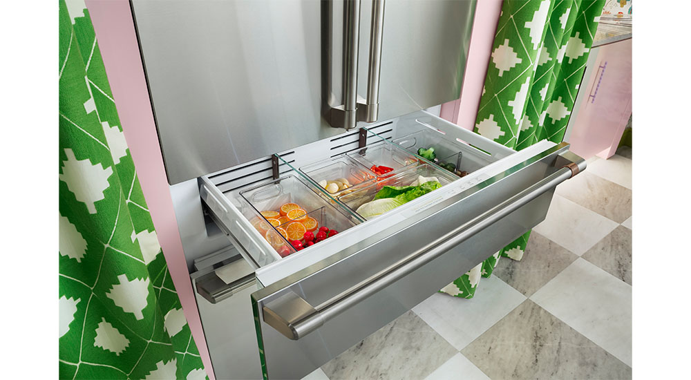 flex temperature freezer drawer