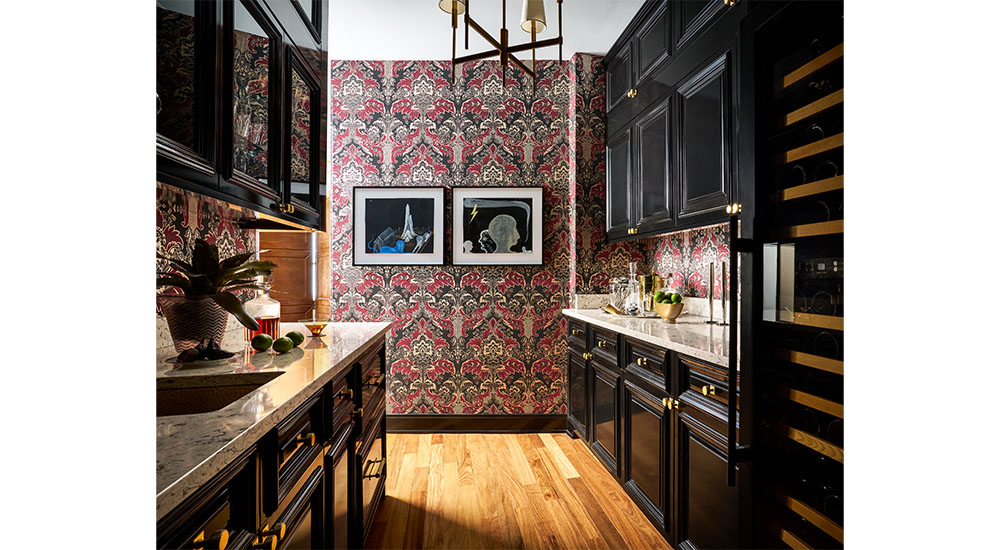 wet bar for entertaining by Gregory Socha