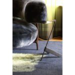 Jessica shaw design tactile rug and sofa and metal side table